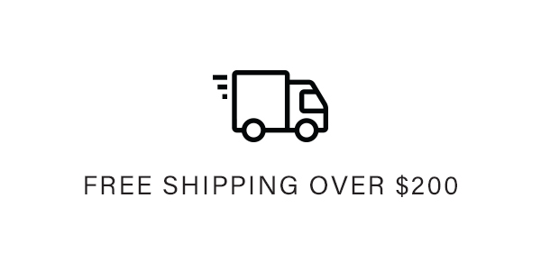Free Shipping Over $200
