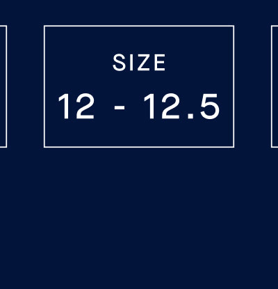 SIZE 12 - 12.5