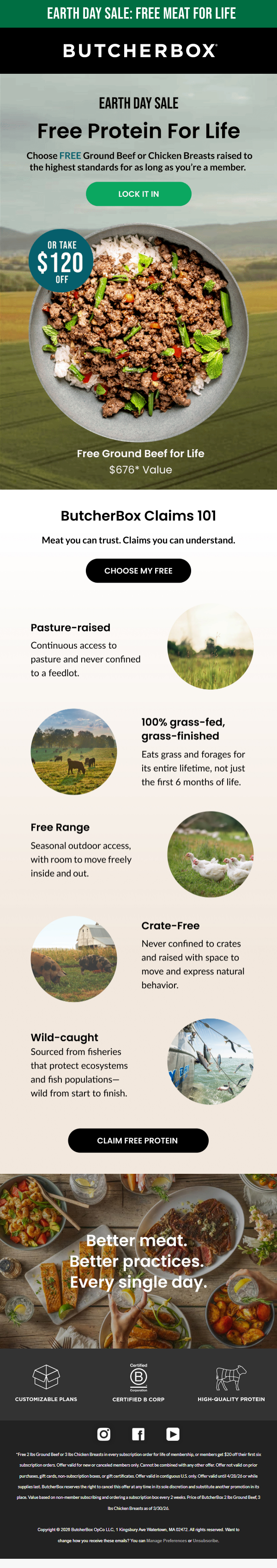 Newsletter preview: Save big this Earth Day!