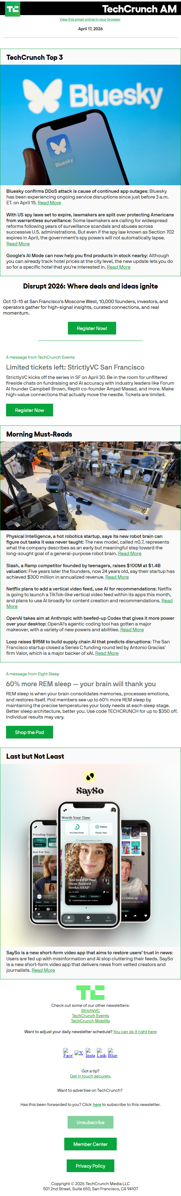 Newsletter preview: Bluesky confirms DDoS attack is cause of continued app outages