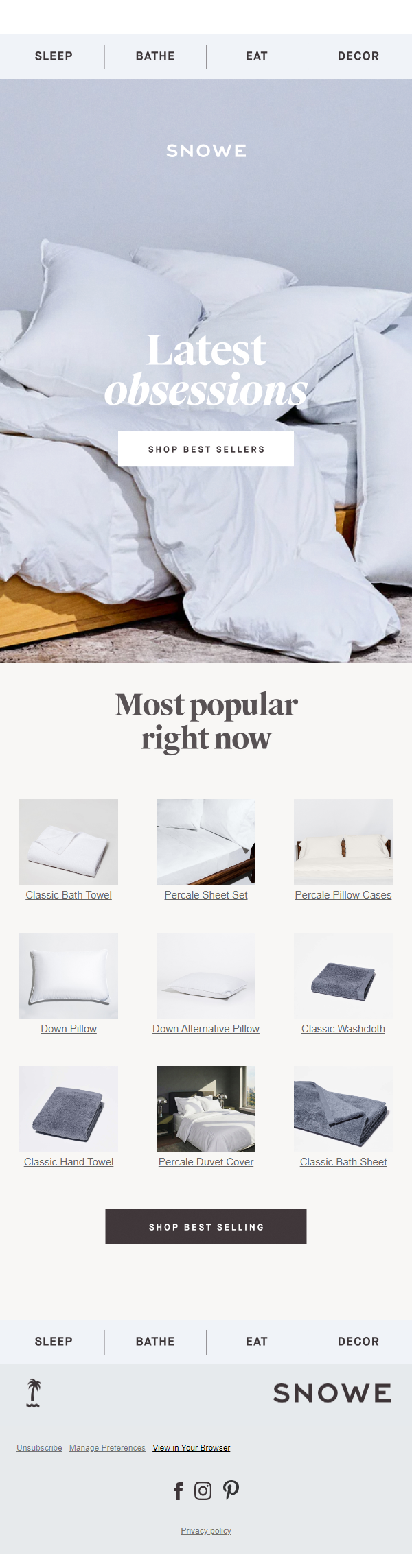 Newsletter preview: Latest obsessions