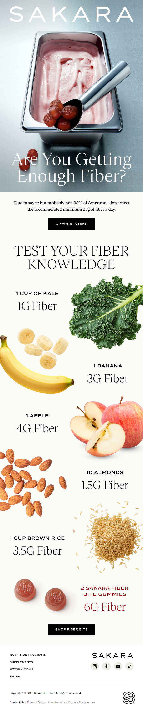 Newsletter preview: Getting Enough Fiber is Harder Than You Think