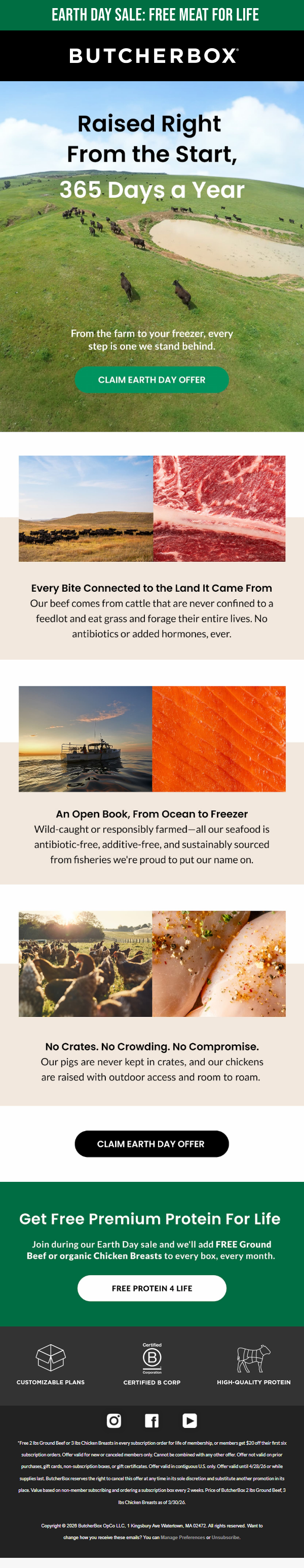 Newsletter preview: Meat you can trust.