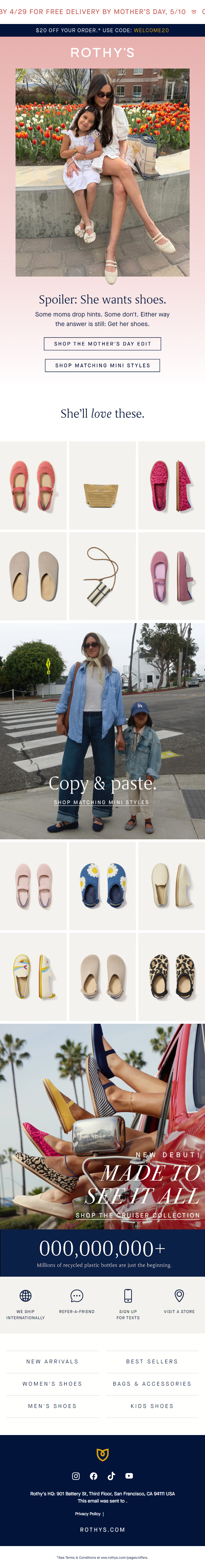 Newsletter preview: For Mom. For her. For you. 🎁