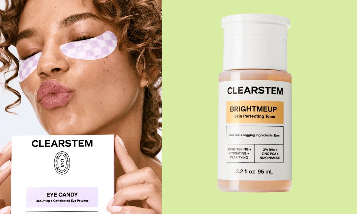 eye patches, toner