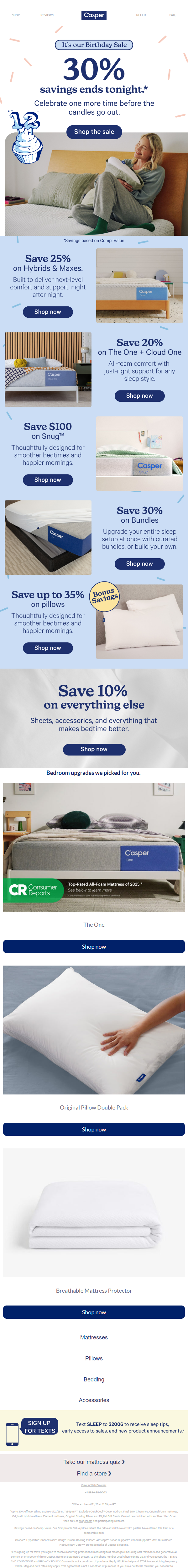 Newsletter preview: Last chance for 30% savings.*