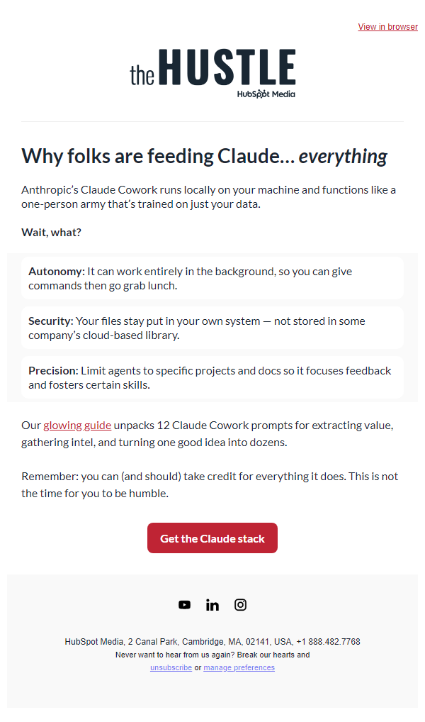 Newsletter preview: Claude is getting pretty nutty 🥜