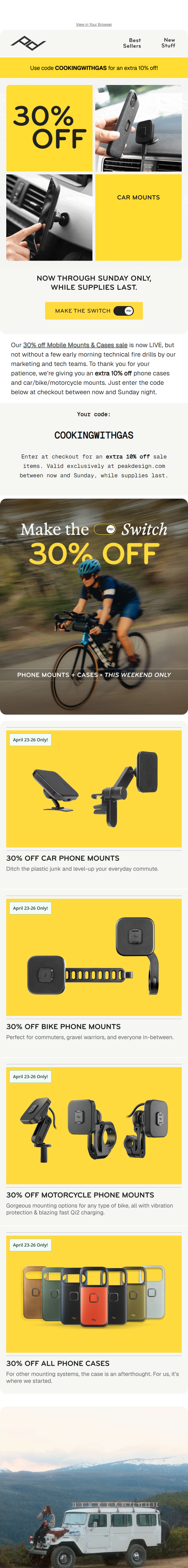 Newsletter preview: We goofed, you win (COUPON inside)