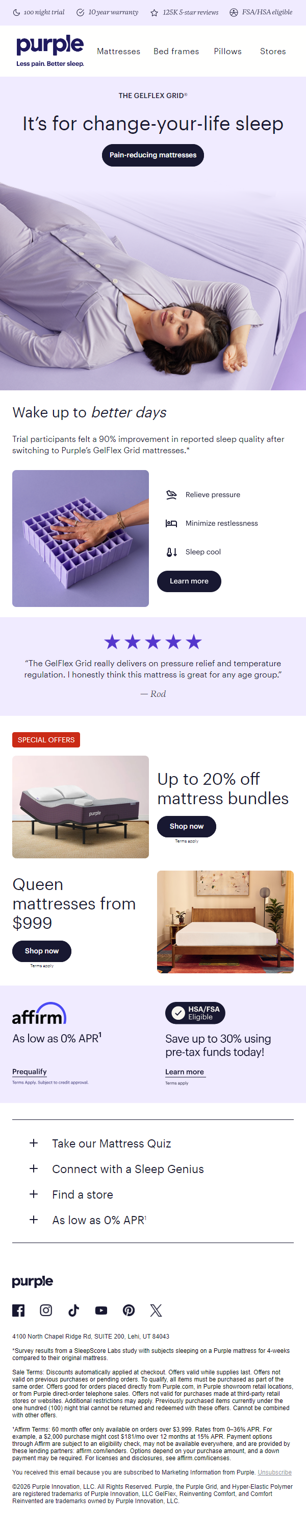 Newsletter preview: Hot, painful, restless sleep is day-ruining