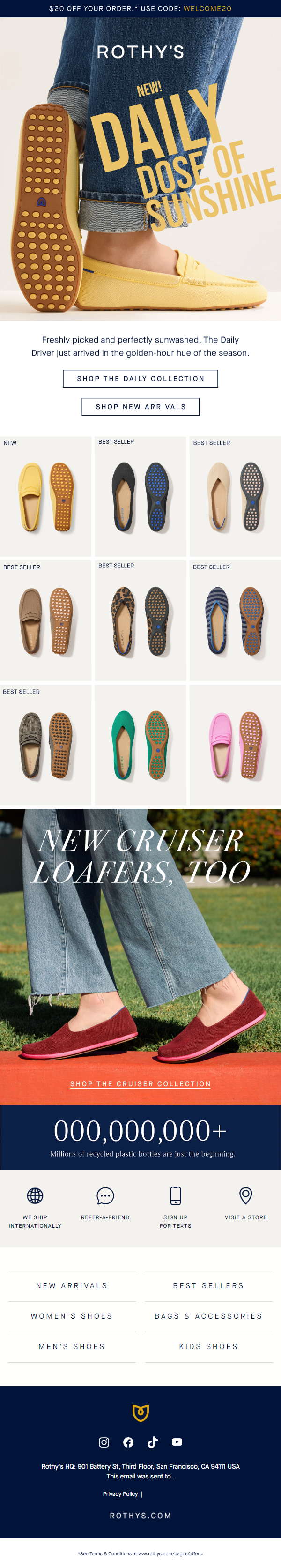 Newsletter preview: NEW Daily: 100% chance of happy. 🌞