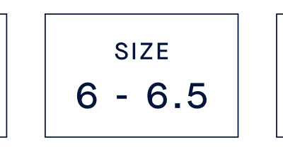 SIZE 6 - 6.5