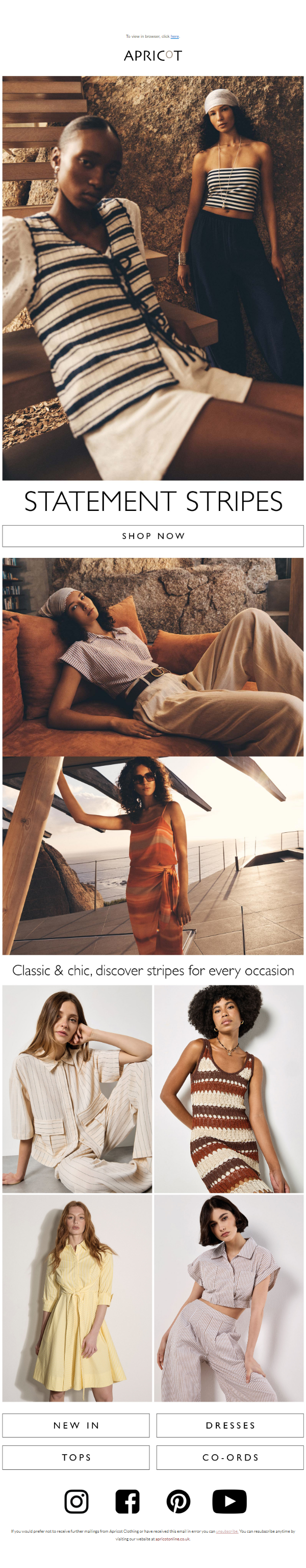 Newsletter preview: Summer Stripes - What To Wear Now