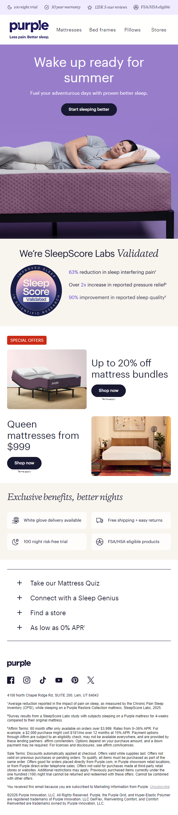 Newsletter preview: Summer’s more fun with great sleep