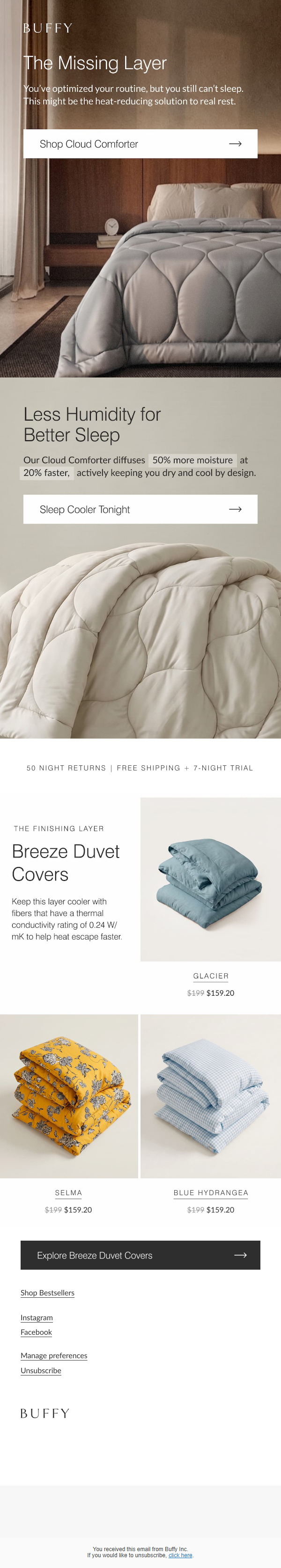 Newsletter preview: Your routine is right. Your bedding might not be.