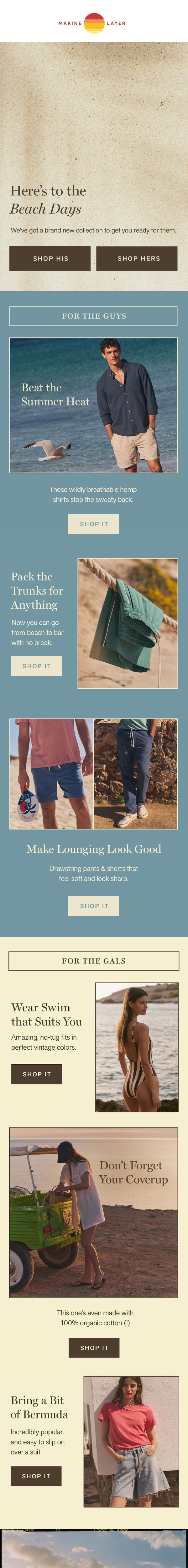Newsletter preview: Can you say…BEACH DAY?