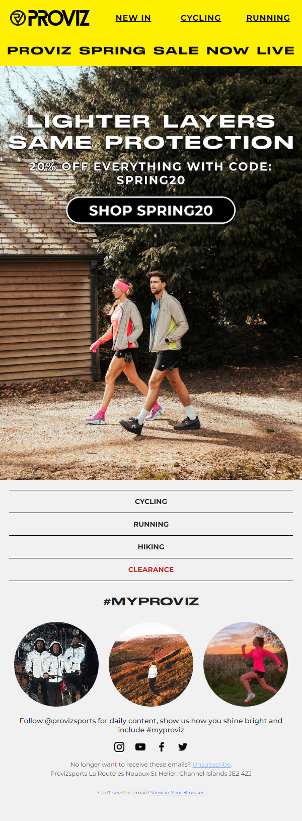 Newsletter preview: Trusted by thousands of runners & cyclists worldwide 🌎