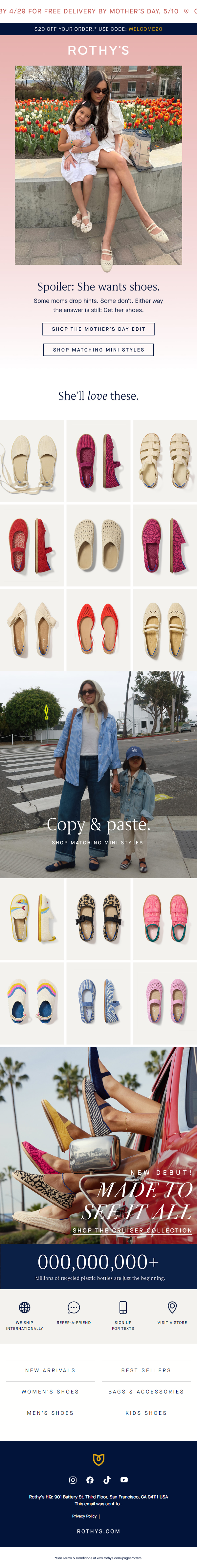 Newsletter preview: How to win Mother’s Day.