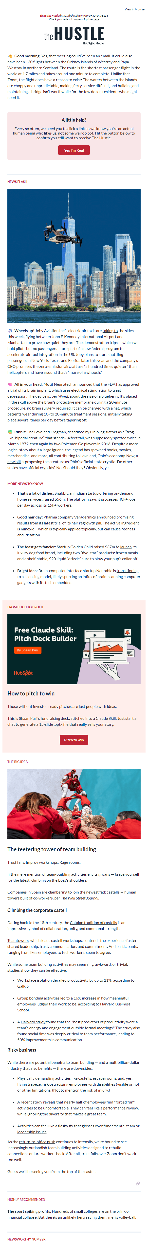Newsletter preview: 🧗  Climbing the corporate tower