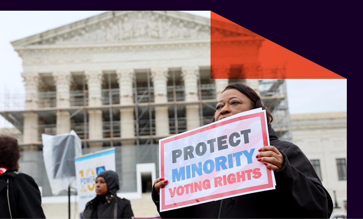 Supreme Court overturns part of the Voting Rights Act. 