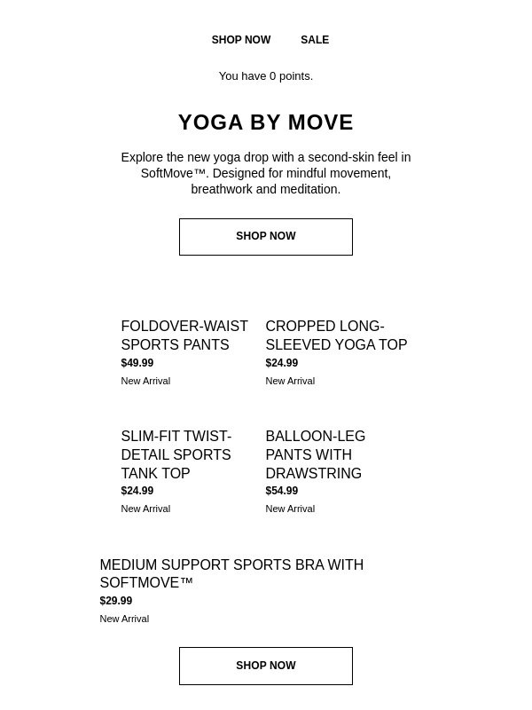 New  yoga essentials by MOVE
