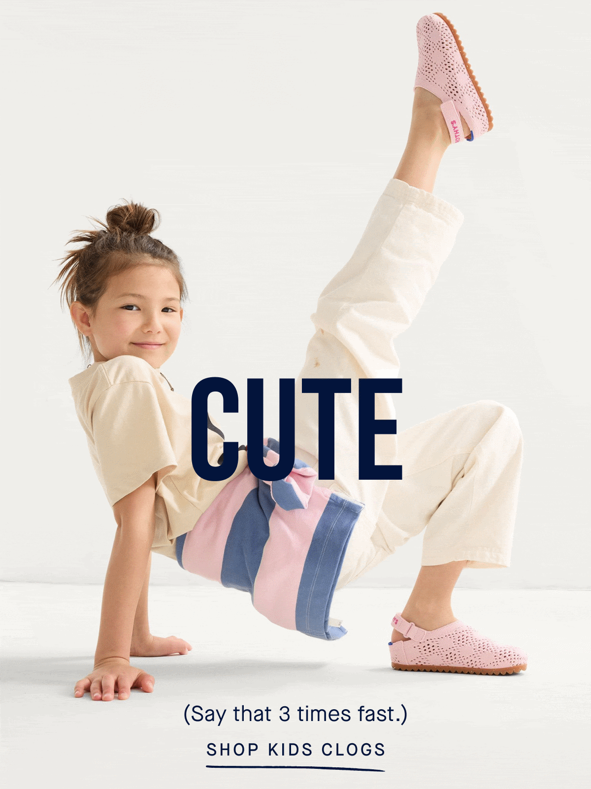 Kids Crochet Clogs (Say that 3 times fast.) SHOP KIDS CLOGS