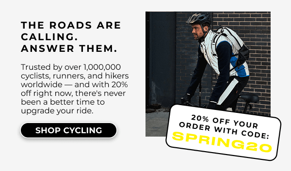Shop Cycling and get 20% off with code SPRING20