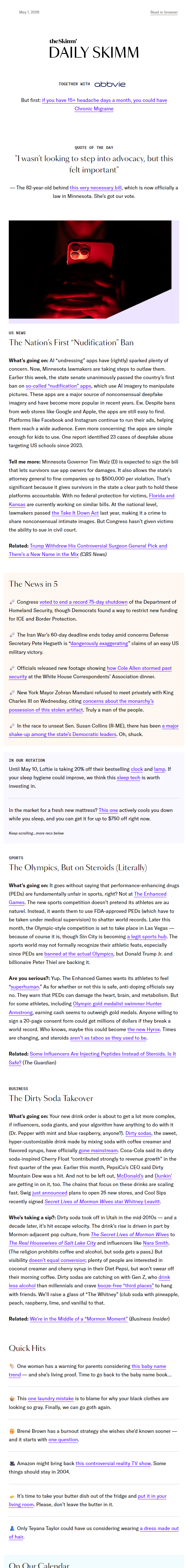 Newsletter preview: A baby name trend gone wrong