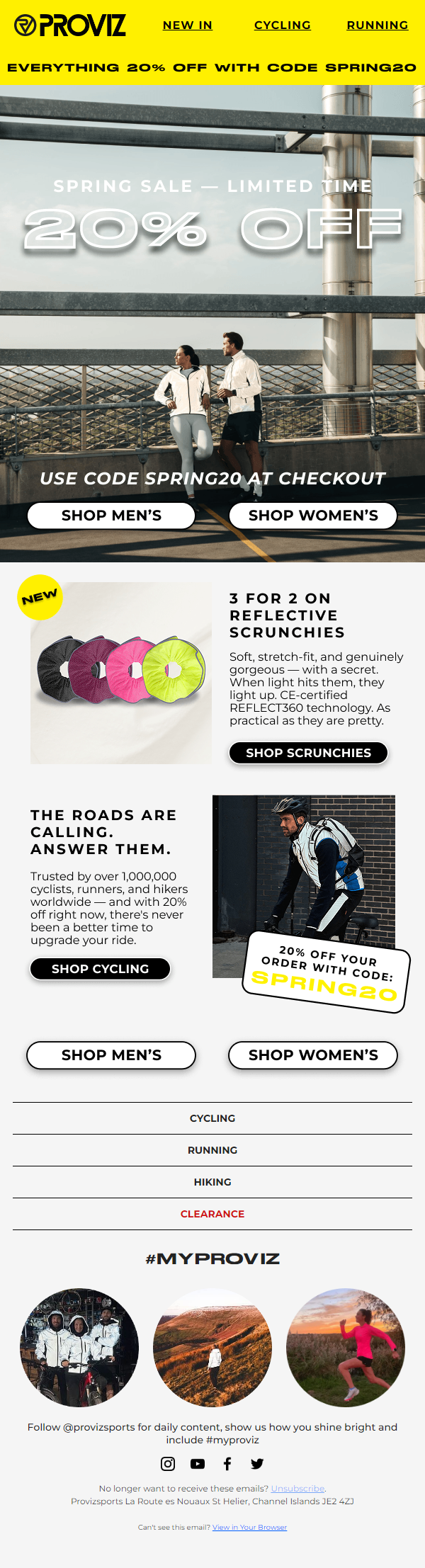 Newsletter preview: The most visible sportswear ever made?!