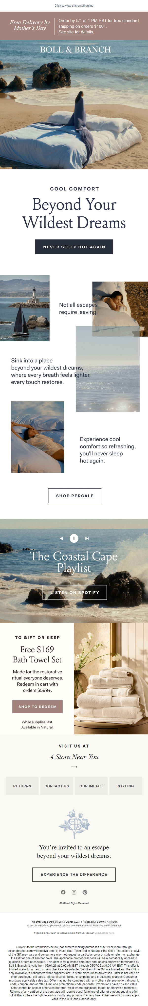 Newsletter preview: A cooler place to dream is here