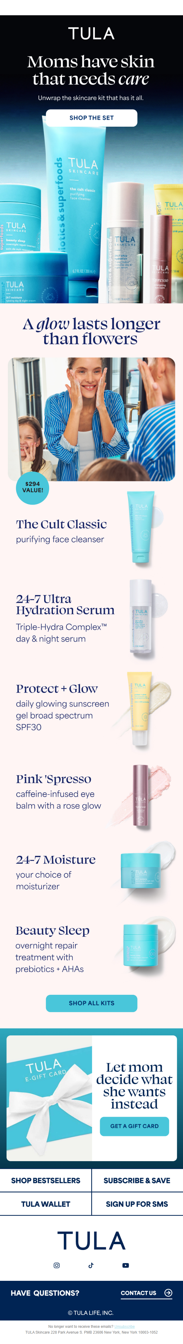 Newsletter preview: A gift that will make her glow
