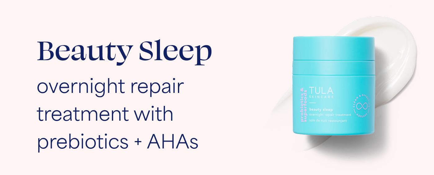 Beauty Sleep overnight repair treatment with prebiotics + AHAs