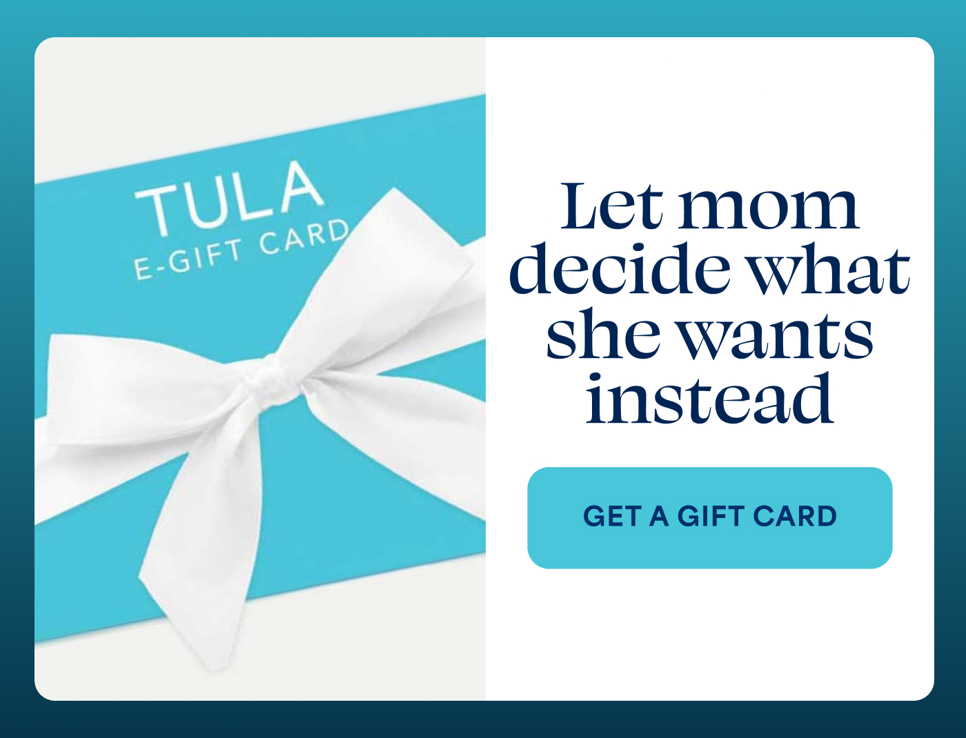 Let mom decide what she wants instead  GET A GIFT CARD