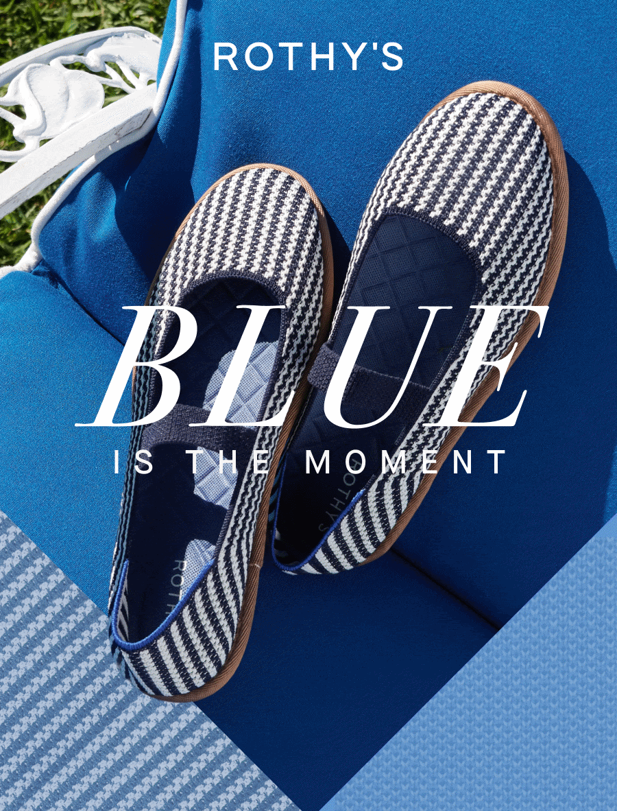Blue is the moment