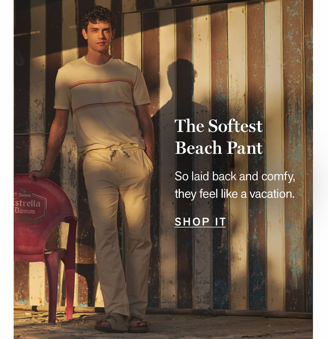 The softest beach pant