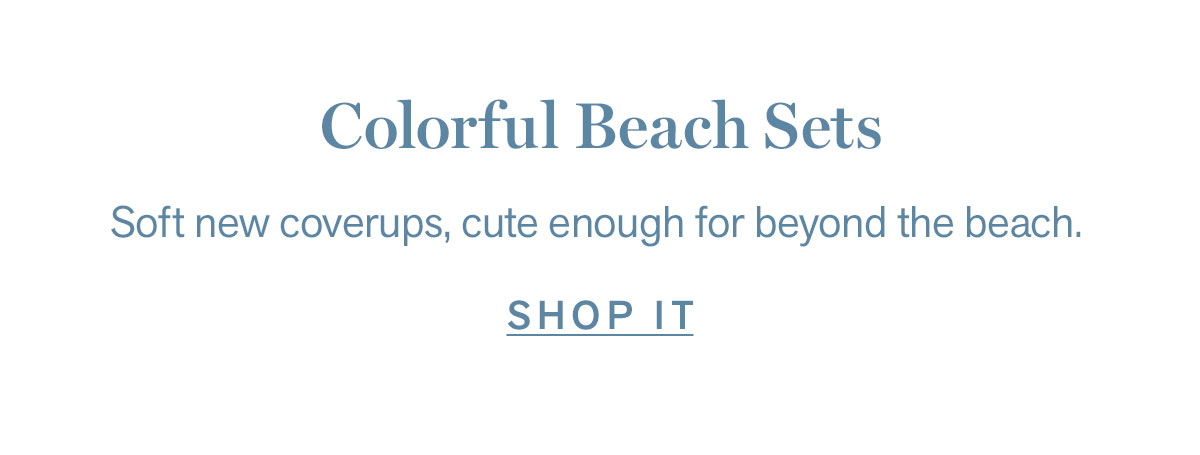 Colorful Beach Sets