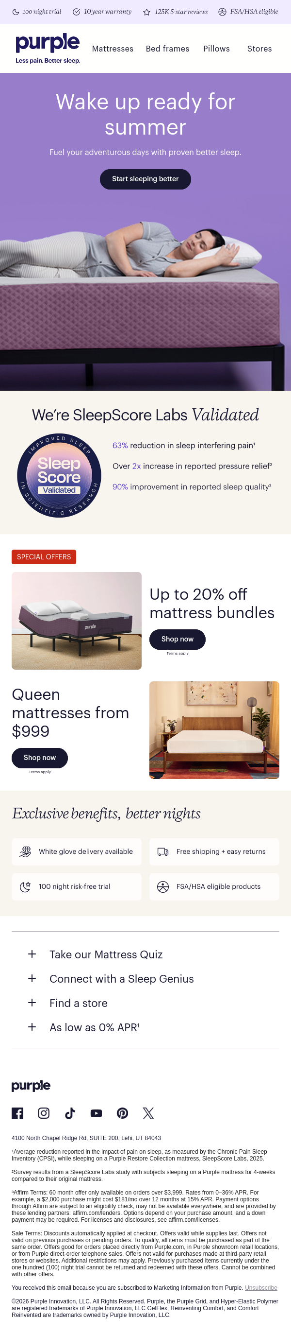 Newsletter preview: Summer’s more fun with great sleep