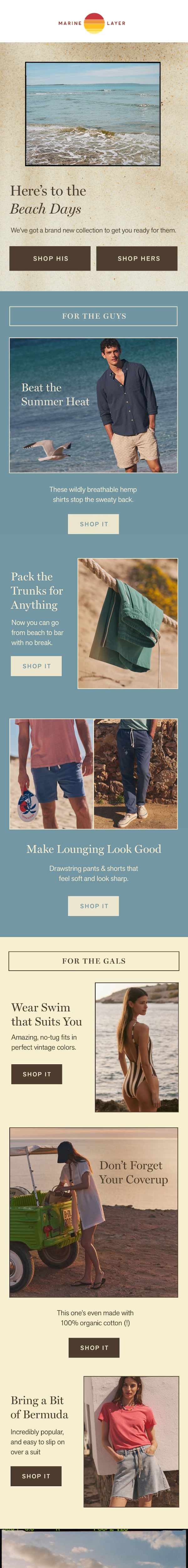 Newsletter preview: Can you say…BEACH DAY?