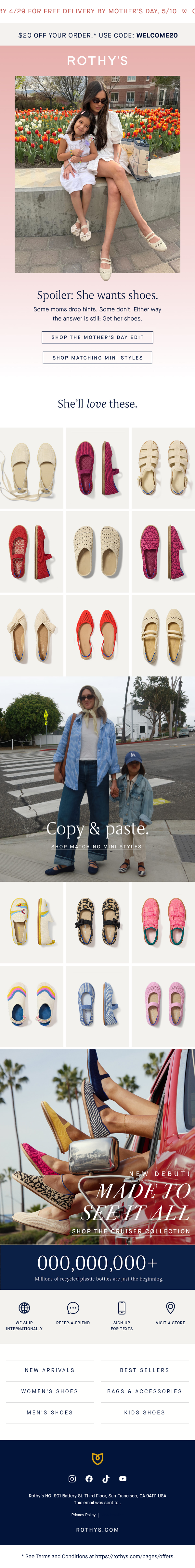 Newsletter preview: How to win Mother’s Day.
