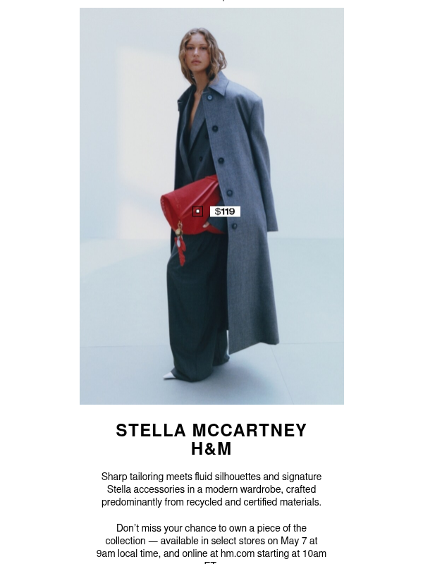Newsletter preview: The new Stella McCartney H&M